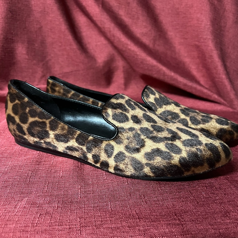 Nine West Cheetah flats